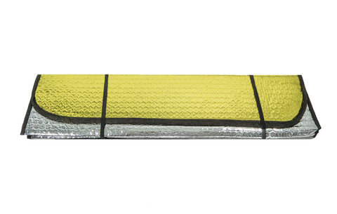 Reversible Reflective Windshield Sun Shade in Gold & Silver