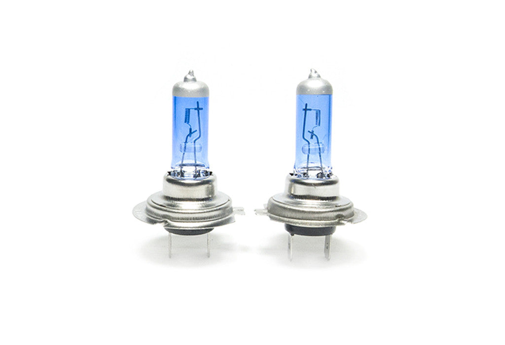 2x H7 halógeno xenón bombilla de luz super brillante blanco cálido 12v 55W