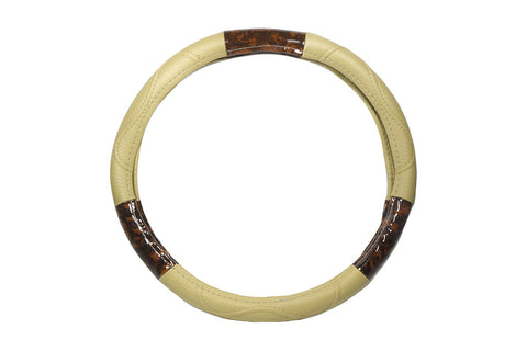 Woody Steering Wheel Cover