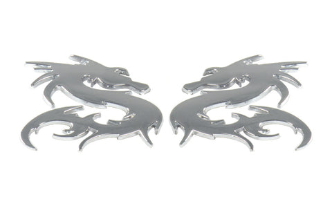 Fiery Dragons Chrome Emblem